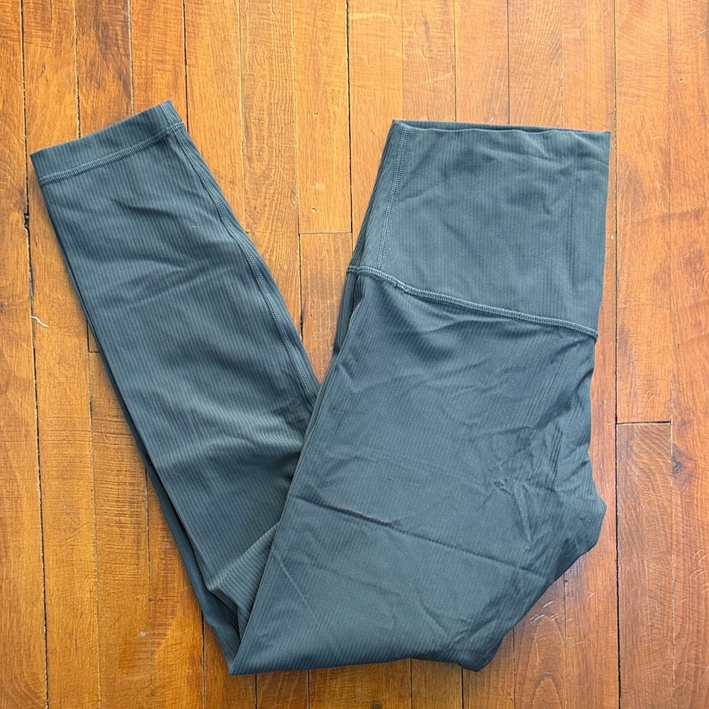 Lululemon Ribbed Nulu Align Pant 25” - 8 - Graphite Grey
